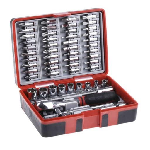 RS PRO 55 Piece Socket Set