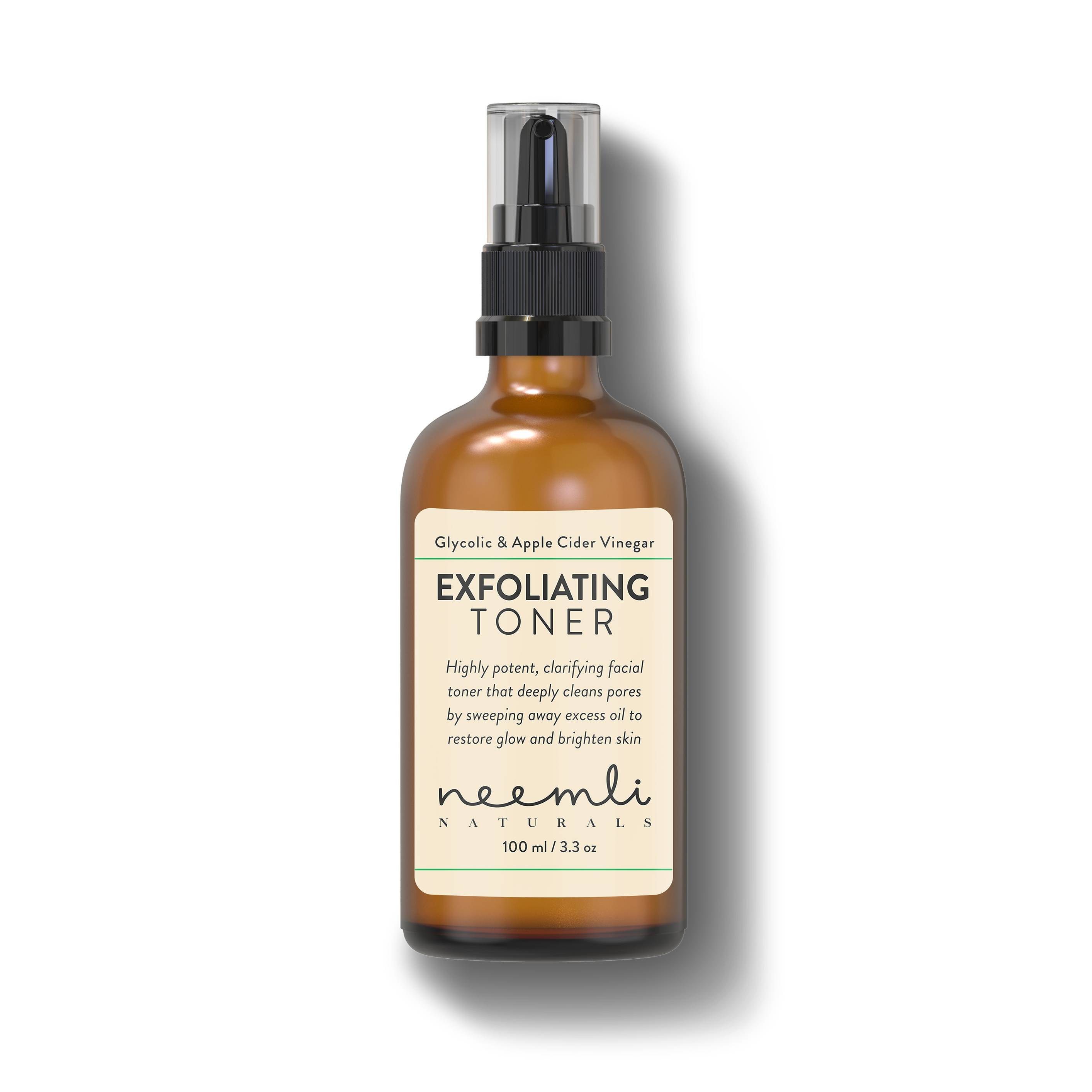Glycolic and Apple Cider Vinegar Exfoliating Toner