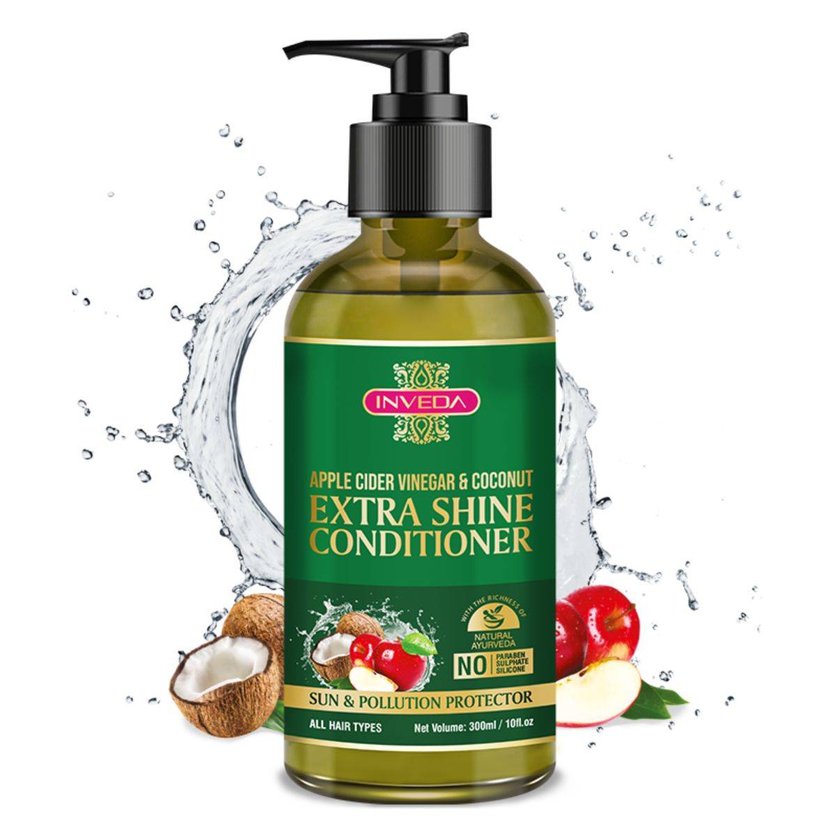 Extra Shine Apple Cider Vinegar & Coconut Conditioner | Sun & Pollution Protector