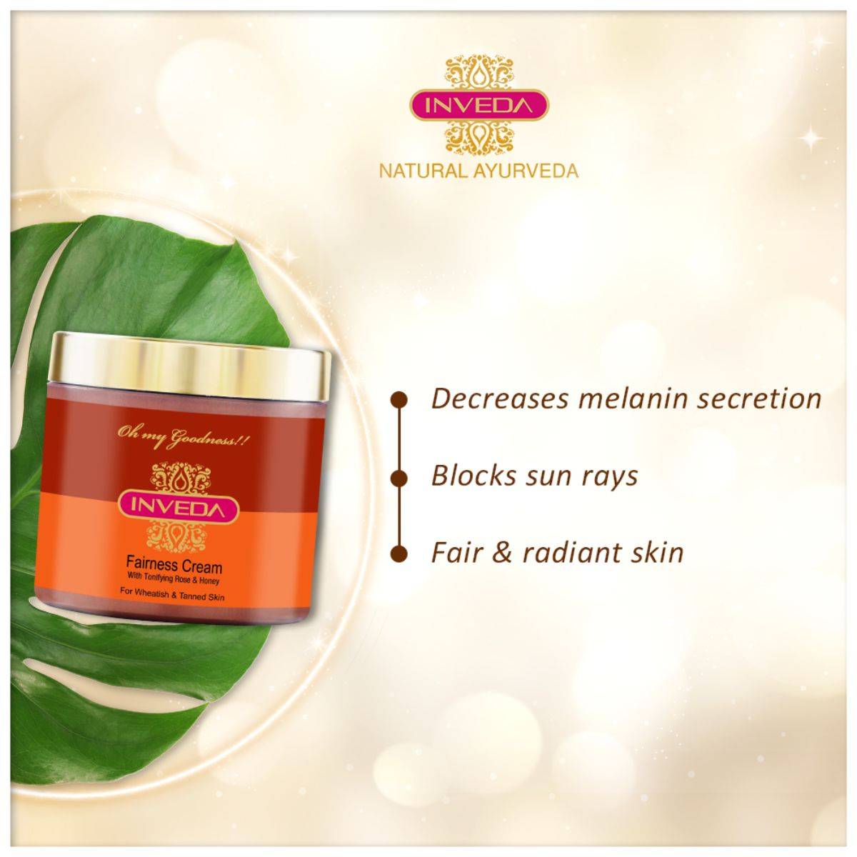 Brightening Cream with Rose and Honey