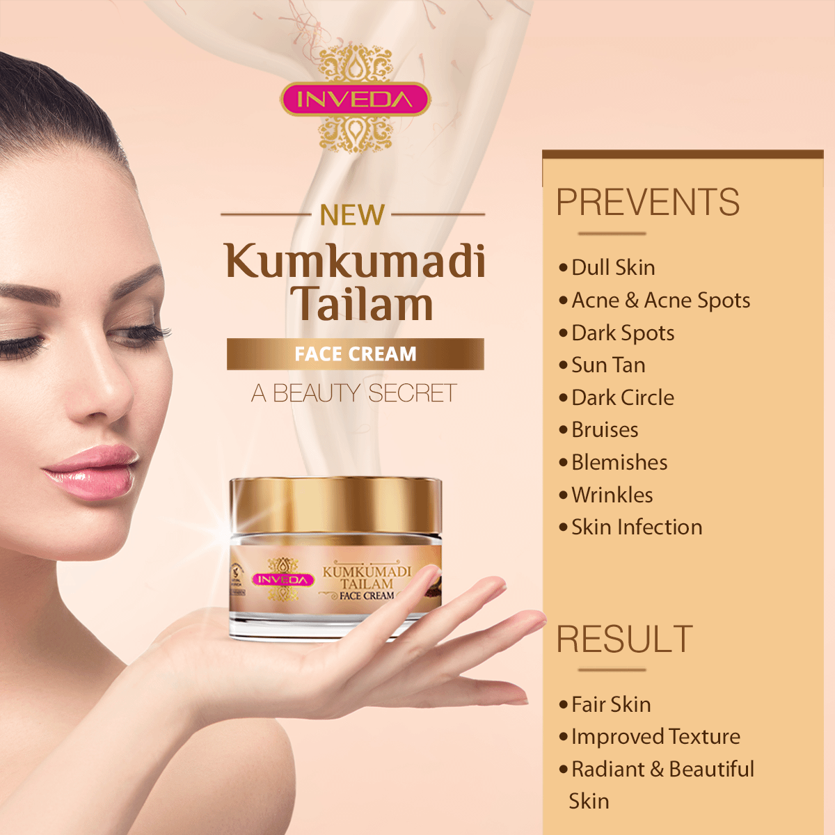 Kumkumadi Face Cream and Scrub Kit - ShopeSpot Marketplace