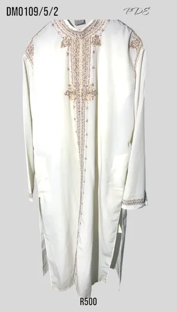 Beige MENS kurtha